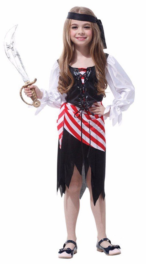 Halloween Af De Caribiske Pirat Kostumer Piger