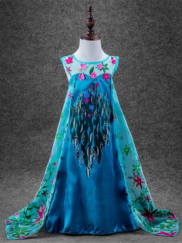 Frost Elsa Prinsesse Kostume Børn