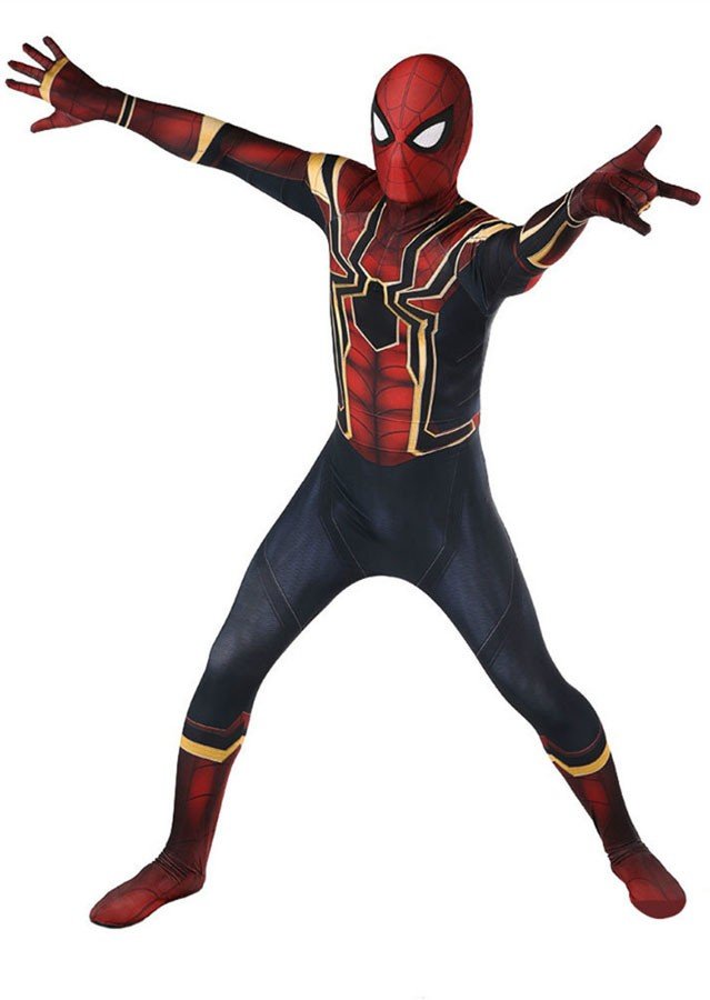 Avengers 3 Homecoming Spiderman Kostume Børn