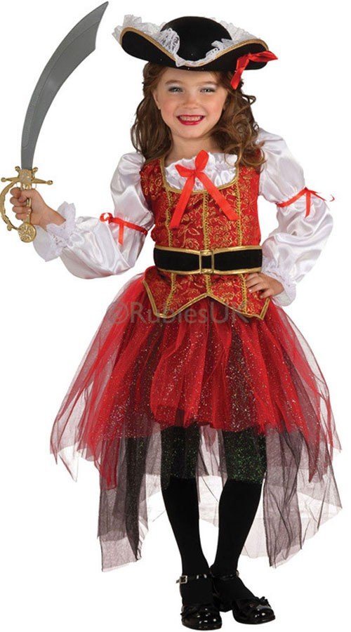 Piger Prinsesse Hav Pirat Kostume Til Børn
