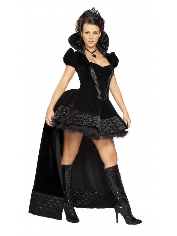 Halloween Kostumer Sorte Ond Dronning Kostume