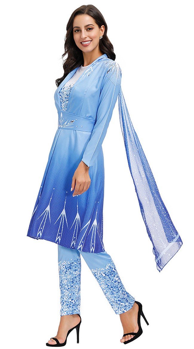 Dame Frosne 2 Prinsesse Elsa Kostume til Voksne