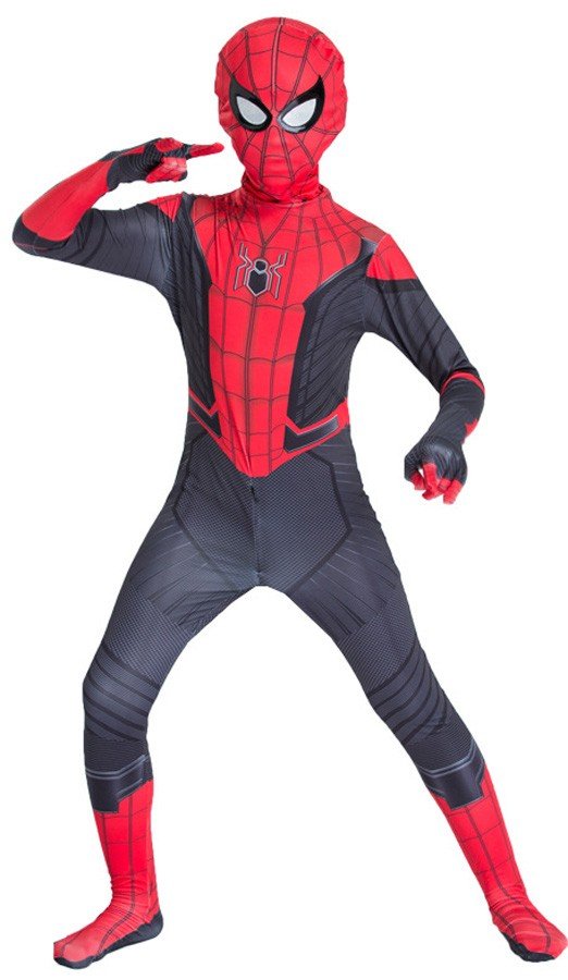 Spiderman Far From Home Peter Parker Kostume Bodysuit Børn