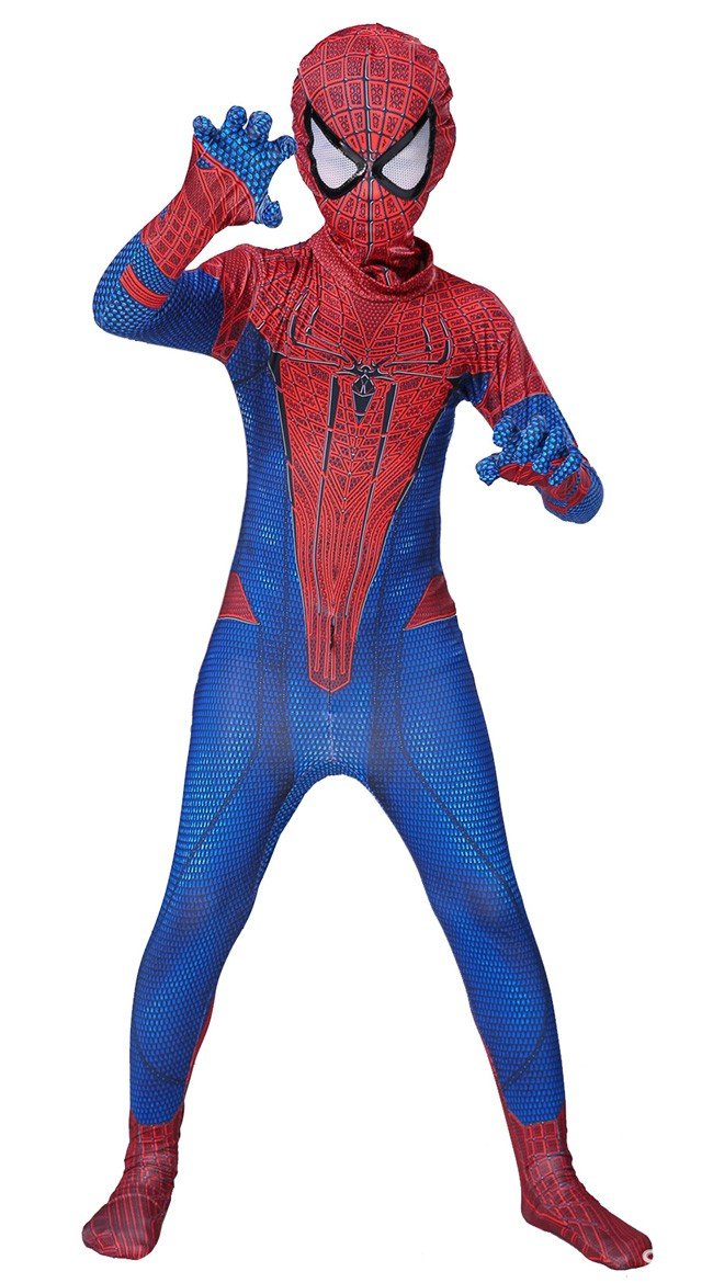 Nyt Spiderman 2 Kostume til Børn og Voksne Superhelte Kostumer
