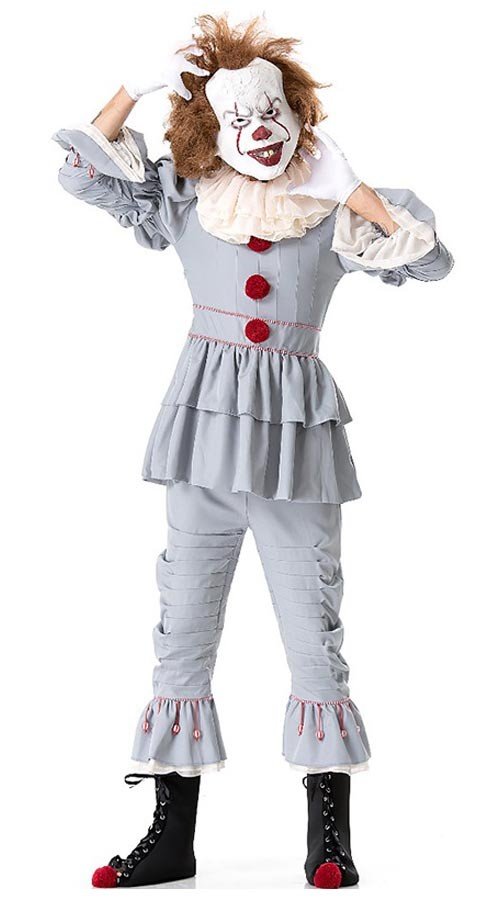 Deluxe Pennywise IT Klovne Kostume til Mænd