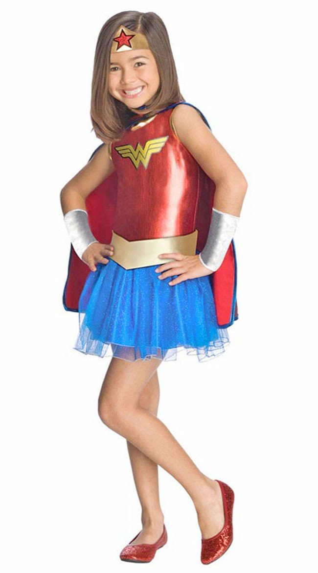 Wonder Woman Kostume Superhelt Kostume Til Børn