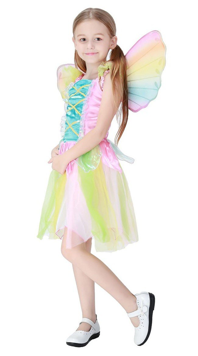 Halloween Søde Elf Klokkeblomst Piger Kostume