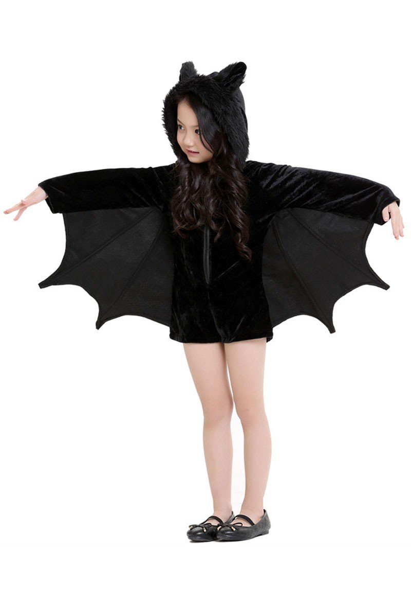 Halloween Vampyr Bat Kostume Til Piger