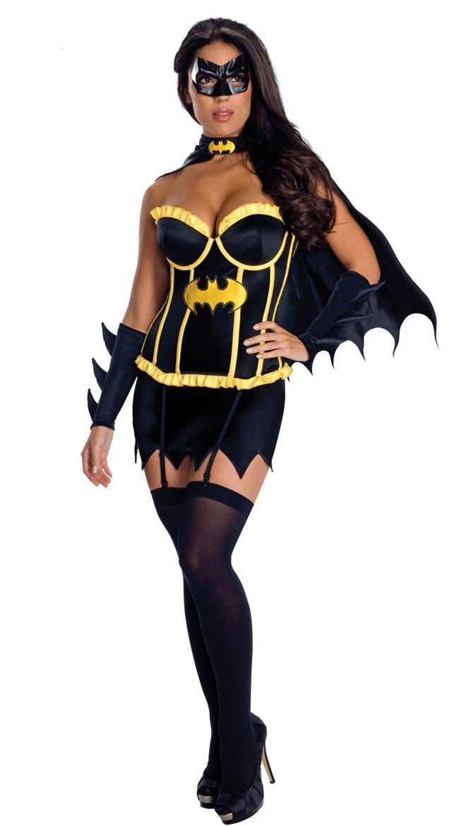 Superhelte Kostume Deluxe Korset Batgirl Kostume