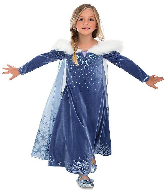 Sne Dronning Elsa Anna Prinsesse Kostume Til Pige