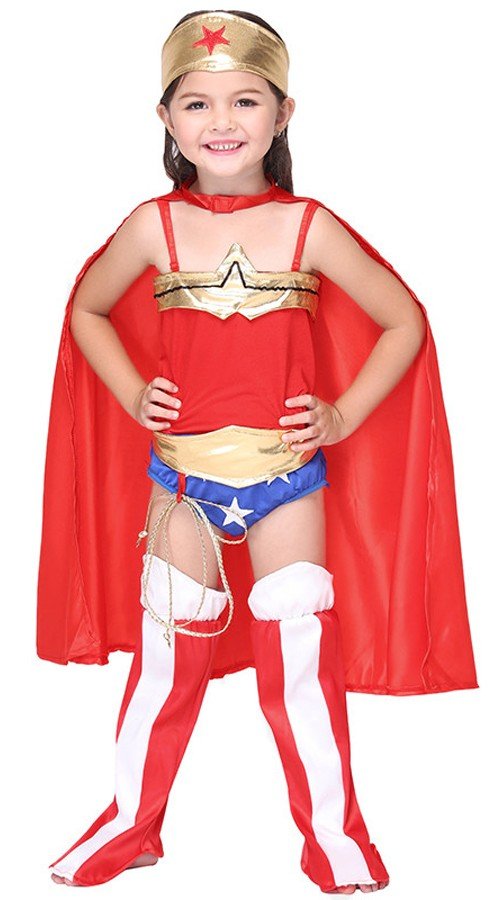 Wonder Woman Kostume Til Børn