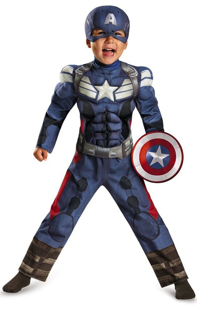 Captain America Winter Soldier Kostume Superhelt Kostume Til Børn