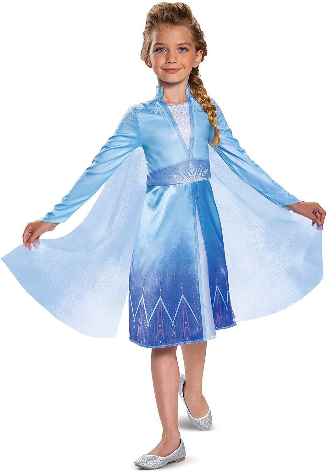 Frost 2 Kostumer Elsa Kjole Børn Prinsessekjole