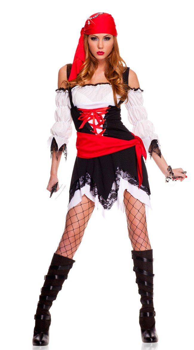 Frække Pirat Kostume Halloween Kostumer