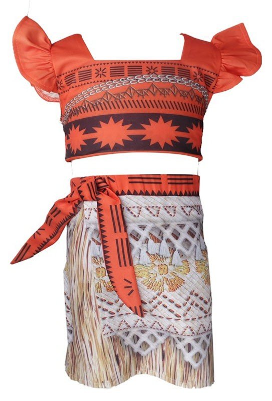 Vaina Tema Moana Vaiana Kostume Børn