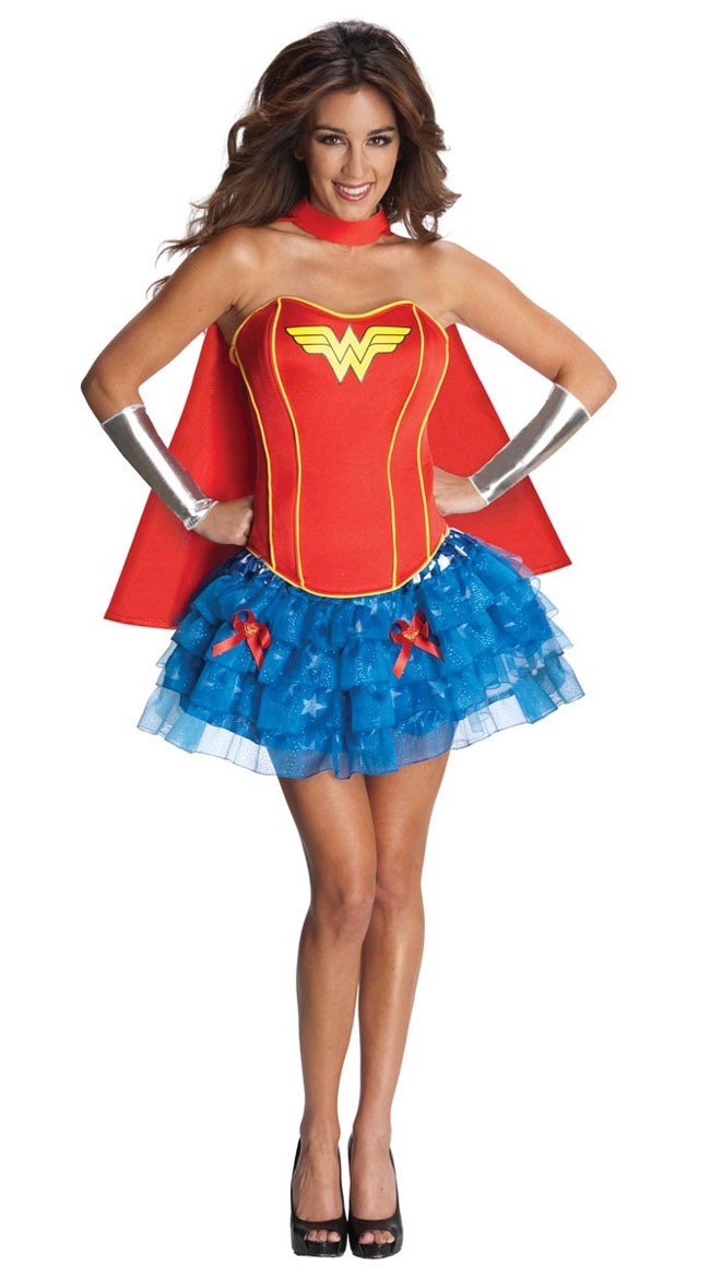 Frække Korset Wonder Woman Kostume
