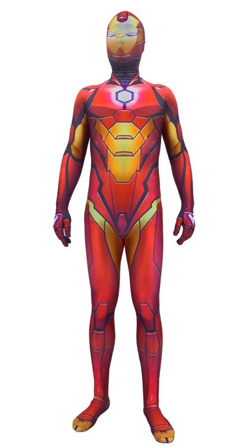 Marvel Iron Man Kostume Superhelte Kostumer til Voksne