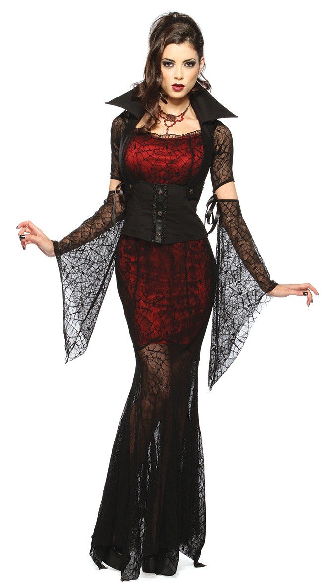 Midnat Vixen Halloween Vampyr Kostume