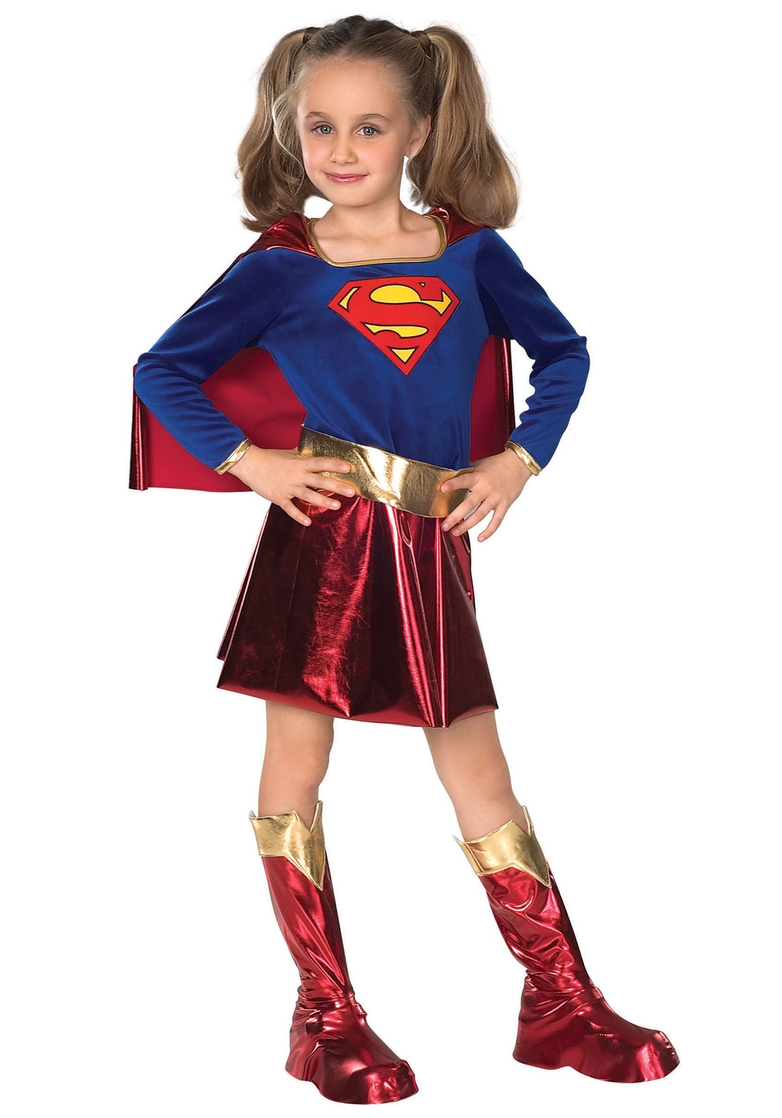 Piger Supergirl Kostume Superhelt Kostume Til Børn