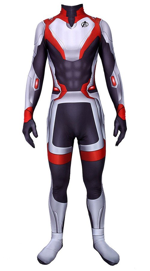 Marvel Avengers Endgame Quantum Realm Kostume Børn og Voksne Lycra