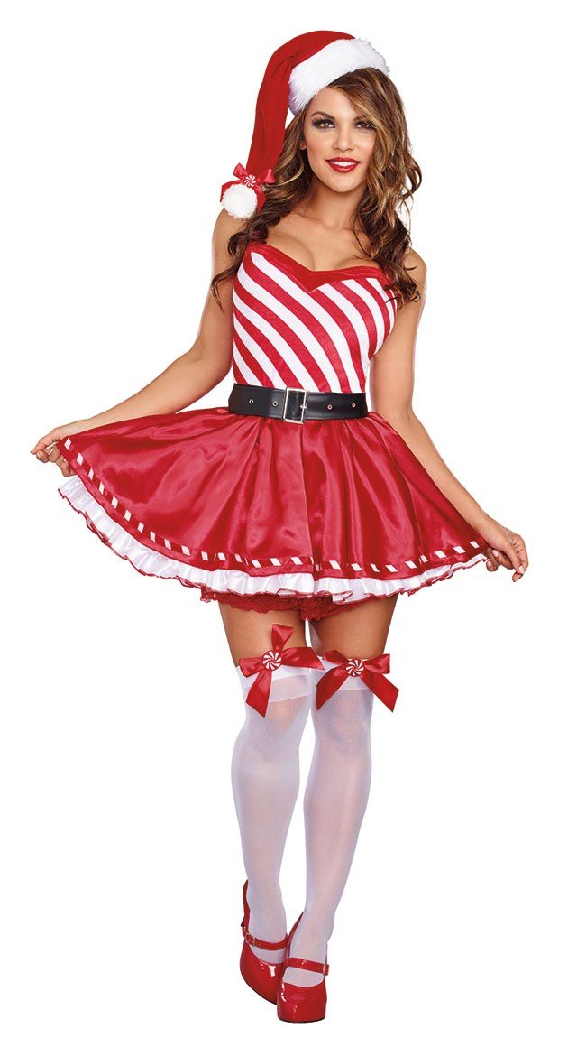 Candy Cane Cutie Julekostume