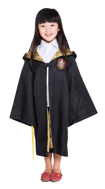 Harry Potter Hufflepuff Kappe Kostume Børn