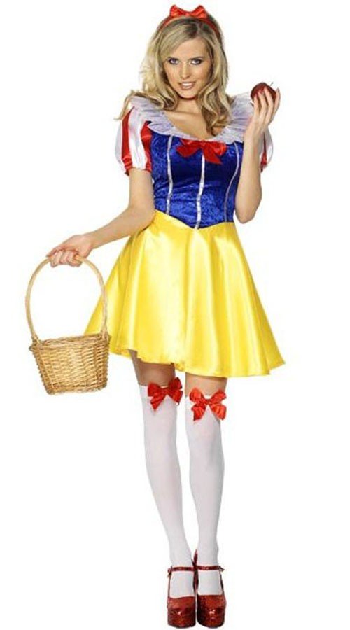 Feber Fairytale Snehvide Kostume Prinsessekjole
