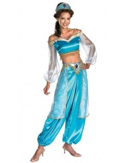 Aladdin Prinsesse Jasmine Sassy Prestige Kostume Voksne