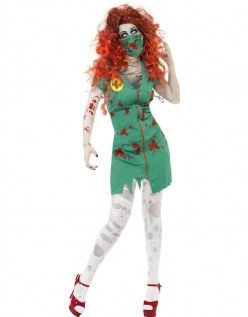 Halloween Zombie Paramedic Kostume