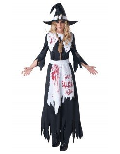 Sort Salem Hekse Kostume