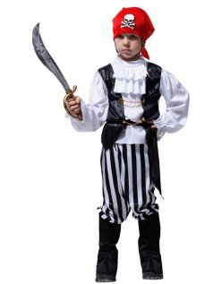 Nordisk Lille Pirat Kostume Halloween Kostume Børn