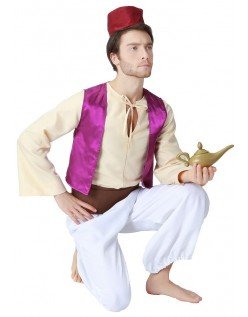 Halloween Aladdin Kostume til Mænd