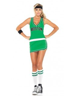 Frække Boston Celtics Cheerleader Kostume Til Voksne