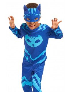 PJ Masks Kostume Catboy Superhelte Børnekostume 