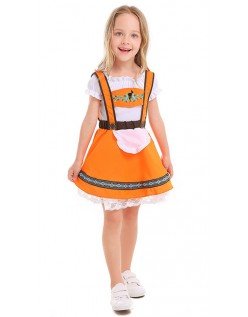 Tyske Land Piger Tyroler Kostume Oktoberfestkjole Børn